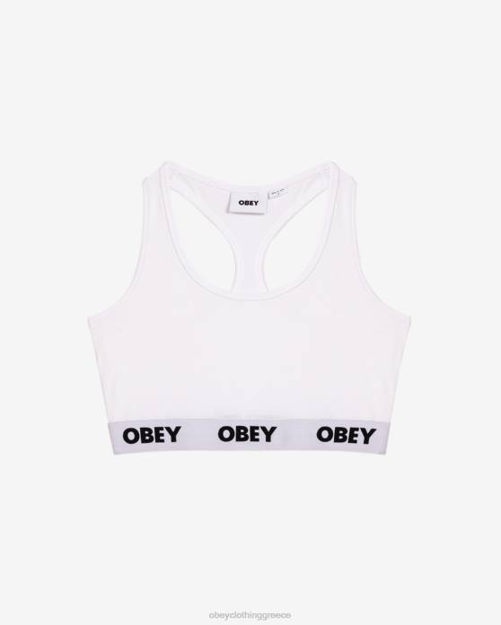 άσπρο αξεσουάρ 686F632 OBEY bralette (συσκευασία 2) γυναίκες
