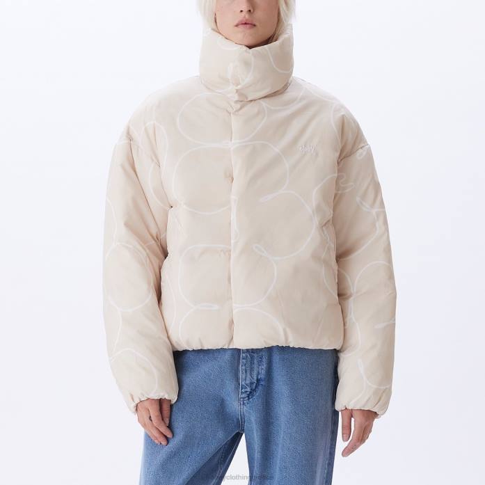 πηλός πολυ είδη ένδυσης 686F649 OBEY persona puffer γυναίκες