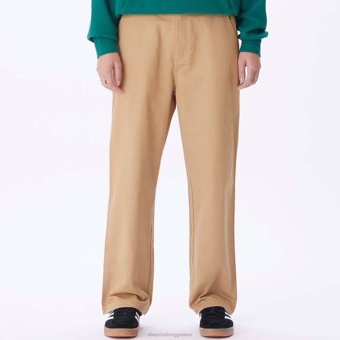 ελαφρύ χακί είδη ένδυσης 686F679 OBEY παντελόνι ξυλουργού Μπράιτον γυναίκες