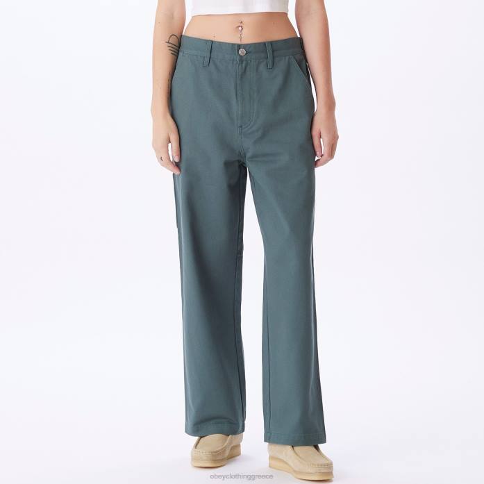 ασημένιο πεύκο είδη ένδυσης 686F681 OBEY παντελόνι ξυλουργού Μπράιτον γυναίκες