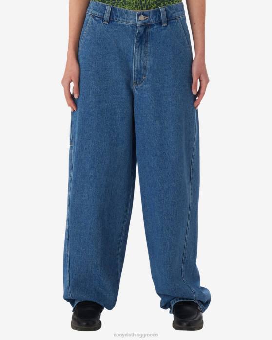 ελαφρύ λουλακί είδη ένδυσης 686F517 OBEY τζιν ξυλουργού κρίνου γυναίκες