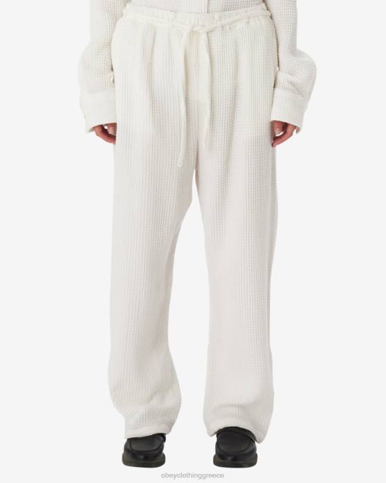 σιωπηλό λευκό είδη ένδυσης 686F524 OBEY παντελόνι βάφλα καμίλ γυναίκες