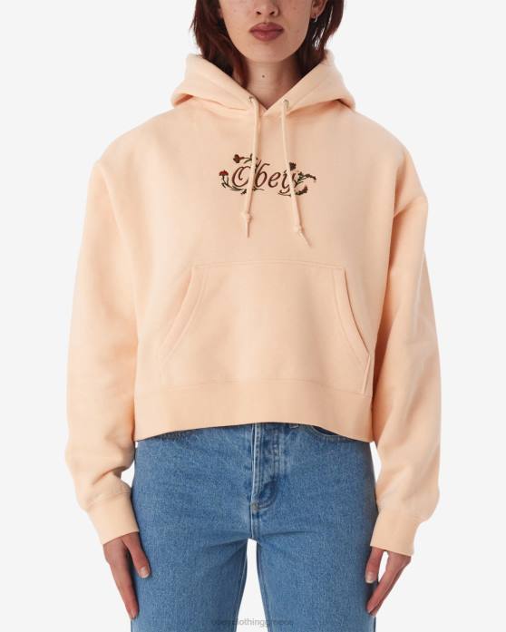 ροδάκινο παρφέ είδη ένδυσης 686F593 OBEY πουλόβερ ανοιξιάτικο λουλούδι γυναίκες