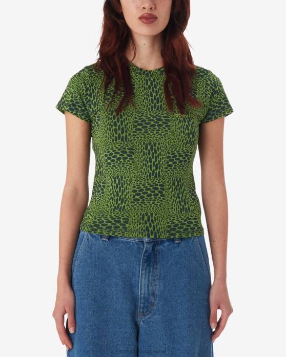 πικάντικο πράσινο μούλτι είδη ένδυσης 686F564 OBEY μπλουζάκι jubatus γυναίκες