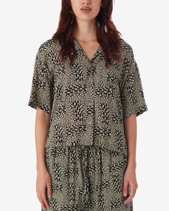 στρείδι γκρι πολυ είδη ένδυσης 686F563 OBEY πουκάμισο jubatus γυναίκες