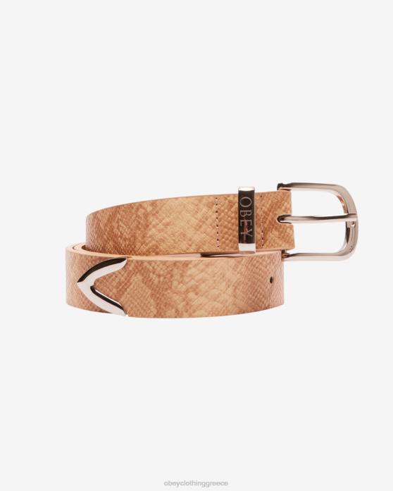 βυρσοδέψω αξεσουάρ 686F494 OBEY ζώνη φόρεμα φιδιού άνδρες