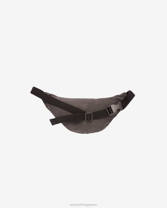 μαύρη χρωστική αξεσουάρ 686F509 OBEY άχρηστη τσάντα ισχίου ii άνδρες