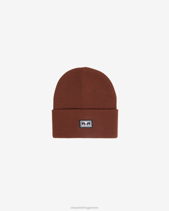 καστανόχρους αξεσουάρ 686F410 OBEY εικονίδιο μάτια beanie άνδρες