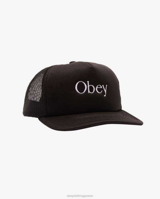 μαύρος αξεσουάρ 686F475 OBEY σελίδα φορτηγατζή άνδρες