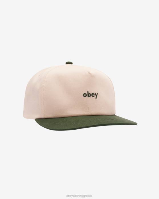 πράσινο κέδρο multi αξεσουάρ 686F433 OBEY θήκη 5 snapback πάνελ άνδρες