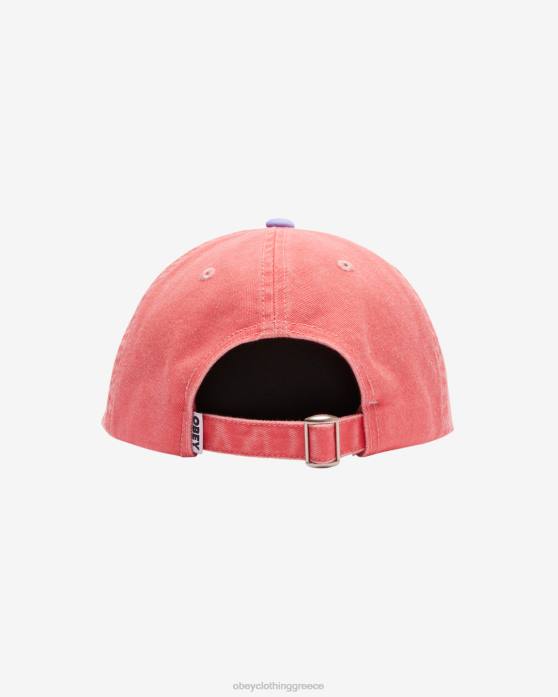 pigment coral multi αξεσουάρ 686F411 OBEY pigment ii τόνος πεζό πάνελ 6 άνδρες