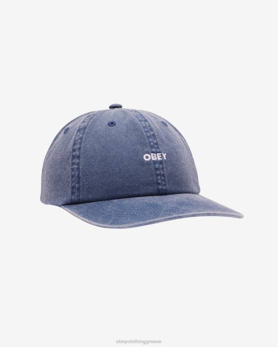 pigment navy αξεσουάρ 686F418 OBEY πιγμέντο πεζό πάνελ 6 άνδρες
