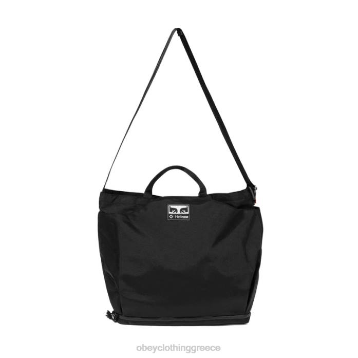 μαύρος αξεσουάρ 686F1058 OBEY X HELINOX σακούλα πλυντηρίου άνδρες
