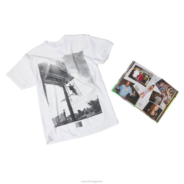 άσπρο αξεσουάρ 686F1059 OBEY the cobrasnake: y2k archive book, print & t-shirt pack άνδρες