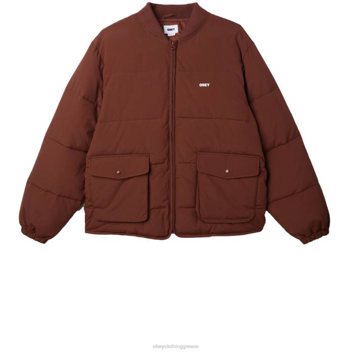 καστανόχρους είδη ένδυσης 686F823 OBEY σακάκι τσάρλι άνδρες