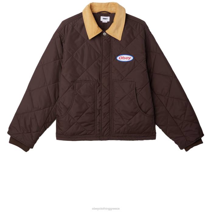 java καφέ multi είδη ένδυσης 686F834 OBEY σμίλε σακάκι άνδρες