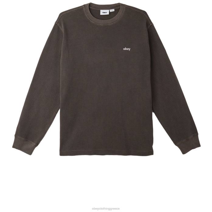 pigment java καφέ είδη ένδυσης 686F768 OBEY πεζή χρωστική θερμική άνδρες