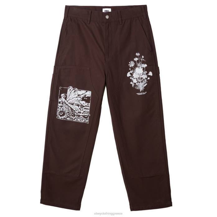 Ιάβα είδη ένδυσης 686F920 OBEY μεγάλο χρονόμετρο twill εμπριμέ ξυλουργός άνδρες