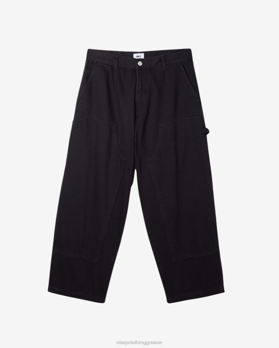 ψηφιακό μαύρο είδη ένδυσης 686F929 OBEY τζιν ξυλουργικό παντελόνι μεγαλόσωμο άνδρες