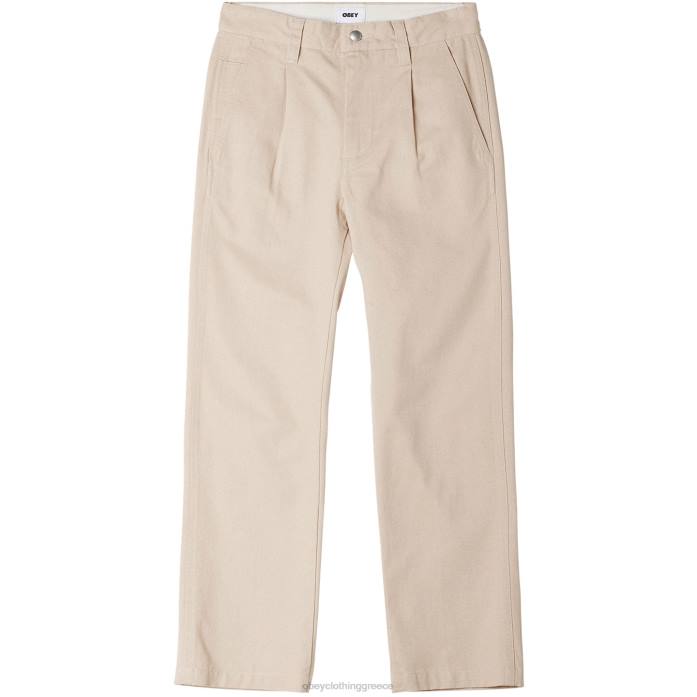 πηλός είδη ένδυσης 686F940 OBEY παντελόνι περιουσίας άνδρες