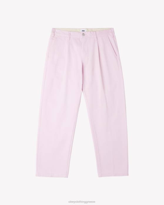 πιρουέττα είδη ένδυσης 686F39 OBEY εργατικό πλισέ παντελόνι άνδρες