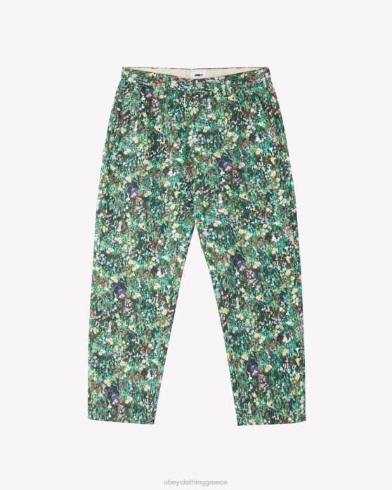 floral multi είδη ένδυσης 686F6 OBEY εργατικό παντελόνι ξυλουργού άνδρες