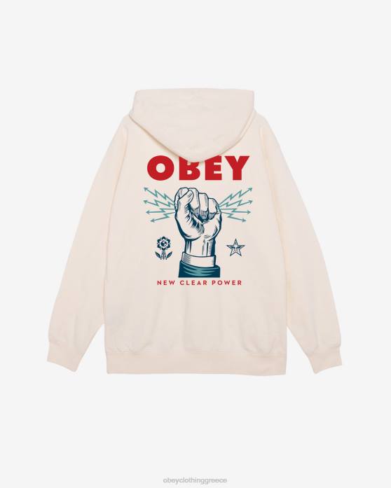 αλεύκαντος είδη ένδυσης 686F158 OBEY νέο βαρέων βαρών πουλόβερ διαφανούς ισχύος άνδρες