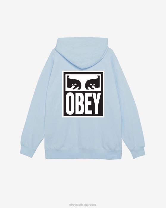 υδραγεία είδη ένδυσης 686F163 OBEY εικονίδιο μάτια ii βαρέων βαρών πουλόβερ άνδρες
