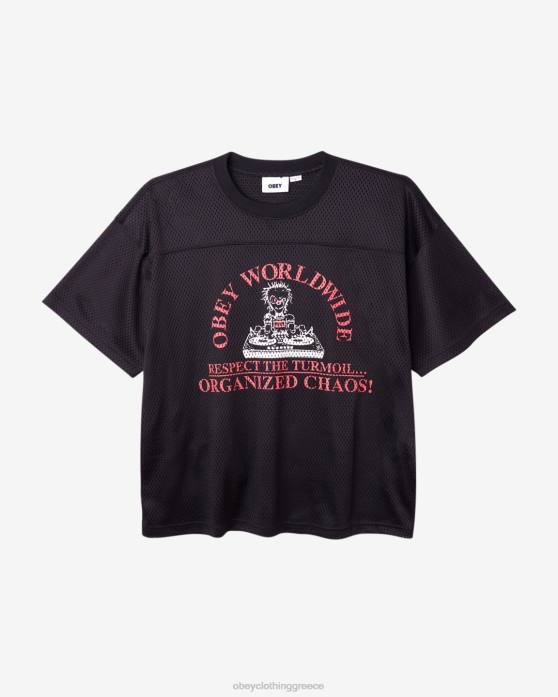 μαύρος είδη ένδυσης 686F112 OBEY bigwig vero mesh jersey άνδρες