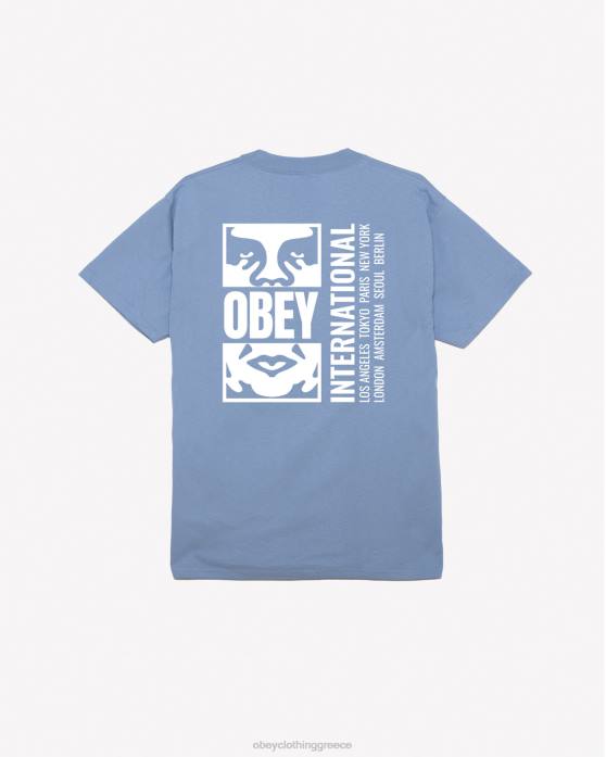 ψηφιακό βιολετί είδη ένδυσης 686F300 OBEY εικονίδιο σπαστό κλασικό μπλουζάκι άνδρες