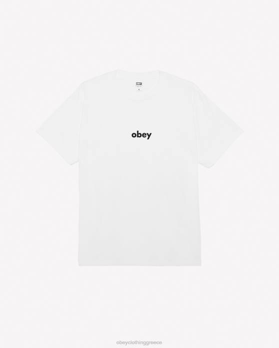 άσπρο είδη ένδυσης 686F357 OBEY πεζό ii κλασικό μπλουζάκι άνδρες