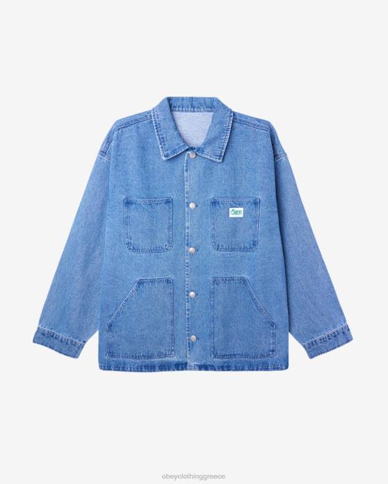 ελαφρύ λουλακί είδη ένδυσης 686F254 OBEY σακάκι trenton αγγαρεία άνδρες