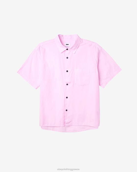 πιρουέτα χρωστικής ουσίας είδη ένδυσης 686F145 OBEY πουκάμισο με χρωστική ουσία άνδρες