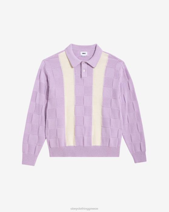 ορχιδέα πέταλο multi είδη ένδυσης 686F266 OBEY πουλόβερ albert polo άνδρες